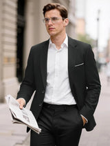 Slim Fit Sakko – Elegant & Modern – Strukturierter Stoff - Asance