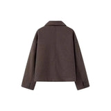 Winterjacke – Elegant & Wärmend – Wollmix in Beige - Asance